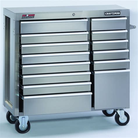 craftsman pro series stainless steel tool box|craftsman 14 drawer tool chest.